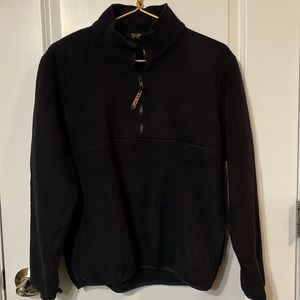 L.L. Bean fleece-Black